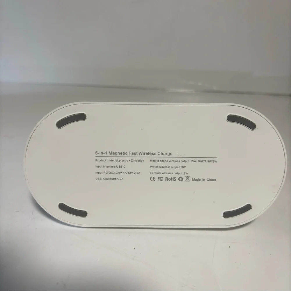 Waystar 3 in 1 magnetic charging station iPhone watch AirPods open box pre-owned